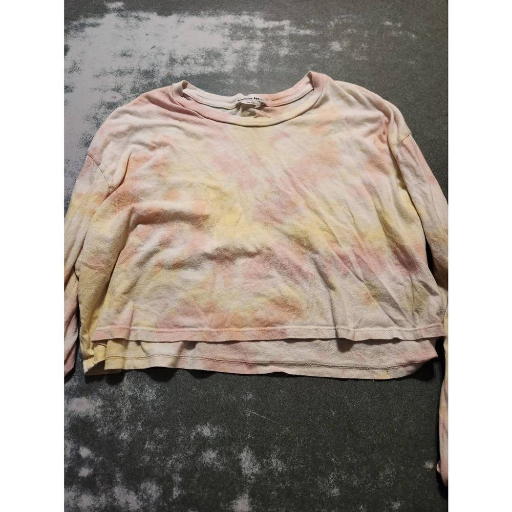 REFORMATION JEANS Tie Dye Jaxon Cropped Tee sz Xl